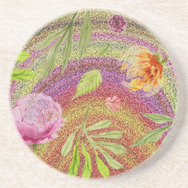 “Sand Bloem” Keramische Onderzetter