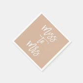 Sand Boho Miss to Mrs Vrijgezellenfeest Napkins Servet (Hoek)