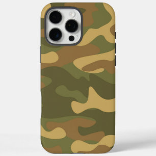 Sand Brown Camo iPhone 16 Pro Max Hoesje