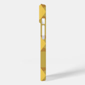 Sand Brown Star optische illusiontiepatroon Case-Mate iPhone Case (Achterkant / Links)