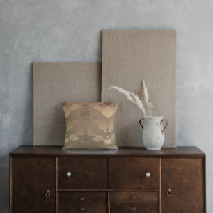 Sand Camo-patroon Kussen