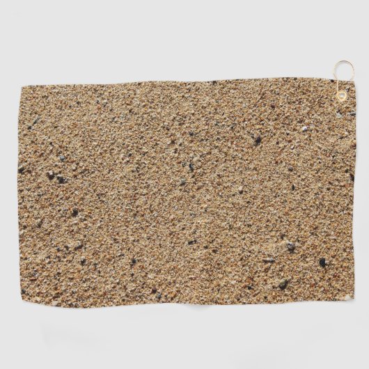 Sand Camo Pattern Golfhanddoek (Horizontaal)