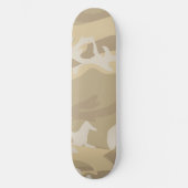 Sand Camouflage Skateboard (Voorkant)
