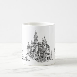 Sand Castle Fun Coffee Mok