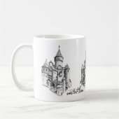 Sand Castle Fun Coffee Mok (Links)