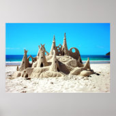 Sand Castle Poster (Voorkant)