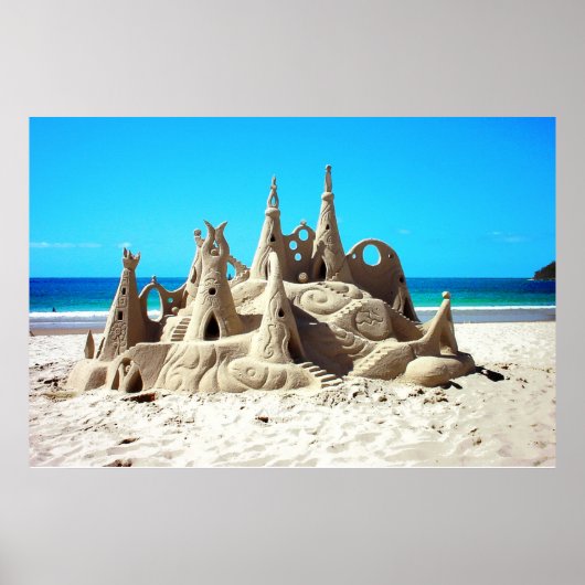 Sand Castle Poster (Voorkant)