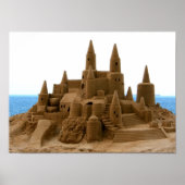 Sand Castle Poster (Voorkant)