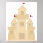 Sand Castle Poster (Voorkant)