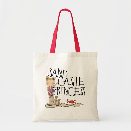 Sand Castle Princess Tote Bag (Voorkant)