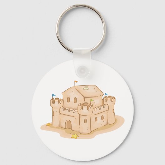 Sand Castle Sleutelhanger (Achterkant)