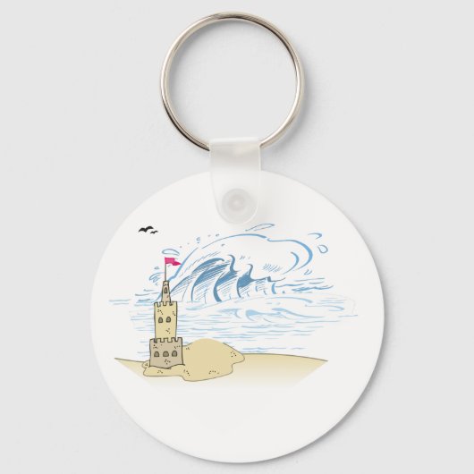 Sand Castle Sleutelhanger (Voorkant)