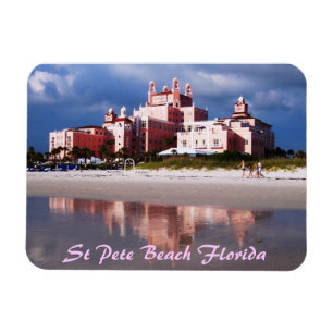 Sand Castle St Pete Beach Flexi Magnet Magneet