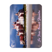 Sand Castle St Pete Beach Flexi Magnet Magneet (Verticaal)