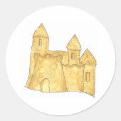 Sand Castle Sticker (Voorkant)
