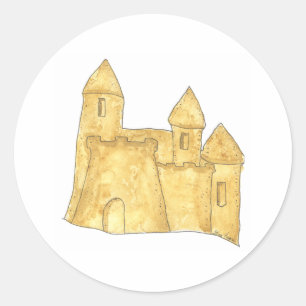 Sand Castle Sticker