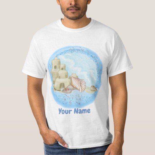 Sand Castle T-shirt (Voorkant)