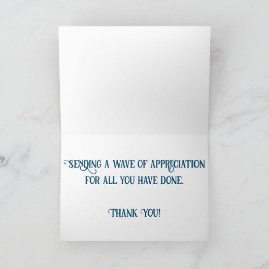 "Sand Castle Tools" Dank u kaart (Binnen)