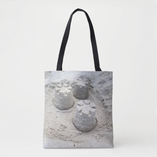 Sand Castle Tote Bag (Voorkant)