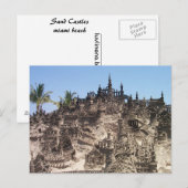 Sand Castles Briefkaart (Voorkant / Achterkant)