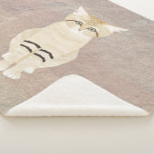 Sand Cat Sherpa Blanket Deken (3/4)