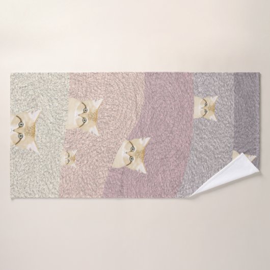 Sand Cats Bath Towel Badhanddoek (Badhanddoek)