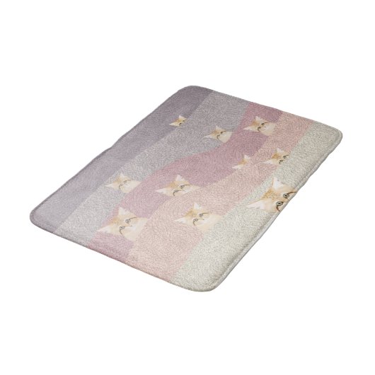 Sand Cats Bathmat Badmat (Gekanteld)