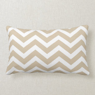Sand Chevron toss pillow Kussen