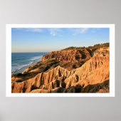 Sand Cliffs at Torrey Pines Poster (Voorkant)
