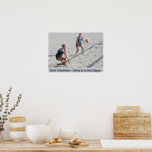 Sand Diggers Poster (Keuken)