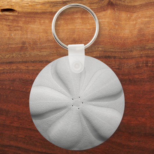 Sand Dollar - Aangepaste sleutel voor weduwschap Sleutelhanger (Achterkant)