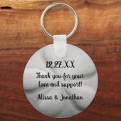 Sand Dollar - Aangepaste sleutel voor weduwschap Sleutelhanger (Voorkant)