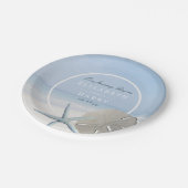 Sand Dollar and Starfish Beach Weddenschap Papieren Bordje (Gekanteld)