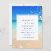 Sand Dollar Beach Florida Weddenschap Kaart (Voorkant)