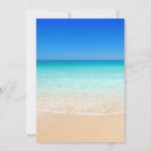 Sand Dollar Beach Florida Weddenschap Kaart (Achterkant)