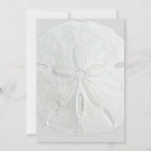 Sand Dollar Beach verjaardagsfeestje uitnodiging (Achterkant)