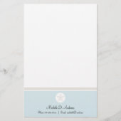 Sand Dollar Briefpapier (Voorkant)