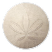 Sand Dollar Ceramic Pull Keramische Knop (Voorkant)