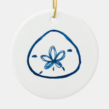 Sand Dollar Coastal Ornament Decoration
