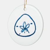 Sand Dollar Coastal Ornament Decoration (Links)
