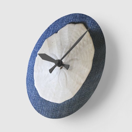 Sand Dollar Delight Ronde Klok (Hoek)