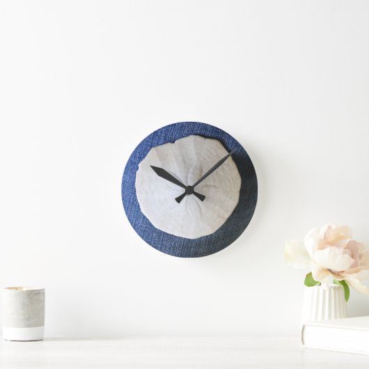 Sand Dollar Delight Ronde Klok (Huis)