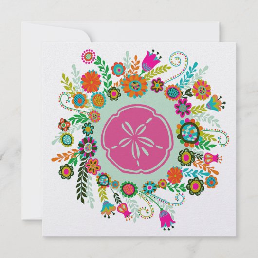 Sand Dollar en Flowers - SRF (Voorkant)