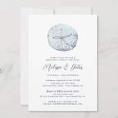 Sand Dollar | Kuststrand repetitie diner Kaart (Voorkant)