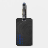 Sand Dollar Lines Red Yellow Blue Bagagelabel (Achterkant verticaal)