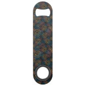 Sand Dollar Lines Red Yellow Blue Speed Flessenopener (Voorkant)