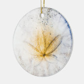 Sand Dollar Love Keramisch Ornament (Links)