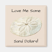 Sand Dollar Magneet (Voorkant)