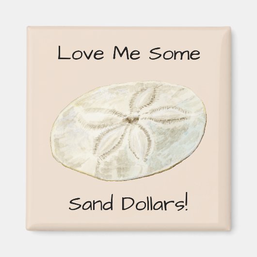 Sand Dollar Magneet (Voorkant)