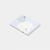 Sand Dollar Post-it® Notes (Schuin)